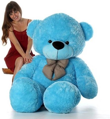 devi traders 3 feet blue teddy bear - 90.7cm (blue) - 90.7 cm(Blue)ytyt387  - 90.7 cm(Blue)