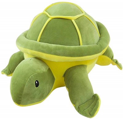 Velcon Turtle 55 cm Stuffed Soft Green Tortoise Plush Toy for Kids Best for Gifts  - 15 cm(Multicolor)