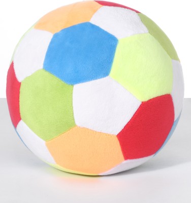 Play Nation PlayNation Soft Toy Stuffed Plush Big Ball Kids Baby Boy Girl|Height 18 cm  - 19.24 cm(Red, Green, White, Blue, Orange)