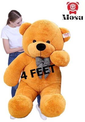 MOSU Soft Stuffed Toys Huggable Cute Teddy Bear for Kids and Girls (Brown, 4 Feet)  - 48 inch(Brown)