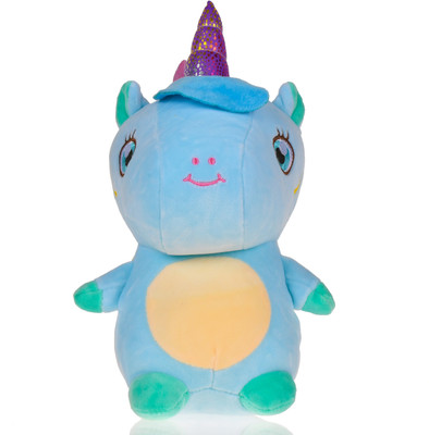 Divyanshi Enterprises Super Soft toy Plush Unicorn Stuffed Toy for Kids  - 22 cm(Multicolor)