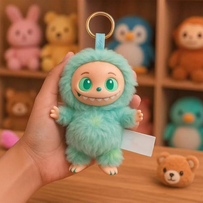 Whitewarm Labubu Cartoon Doll  - 7 mm(Green)