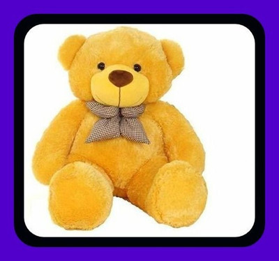 Abhinav toys Z_Cute Stuffed toy 187  - 140 cm(Yellow)
