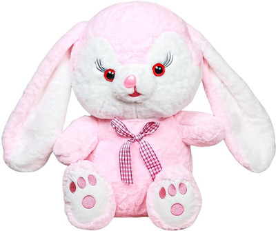 PN AVAN Bunny Stuffed Toy–Super Soft Plush Animal For Kids-Huggable Birthday Gift  - 66.5 cm(Pink)