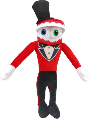 TechMax Solution Ring Master Circus Plush Toy Stuffed Animal Plushie Doll  - 30 cm(Red)