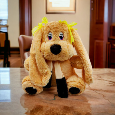 Puchu Toys PT Dog Stuffed Toy Soft Plush Toy- (brown,60Cm)…  - 60 cm(Brown)