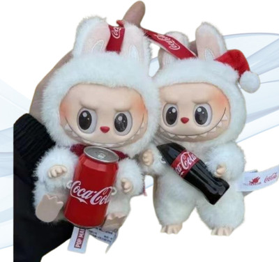 ZOQQI Cokee Labubu Doll | Cute Monster Bunny Surprise Box Key Chain