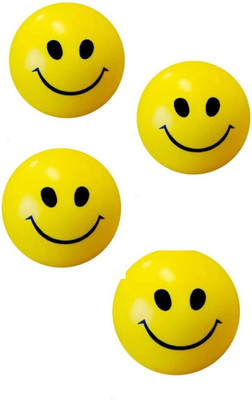 Tapi Creation smiley face squeeze pack of 4  - 5 cm(Yellow)