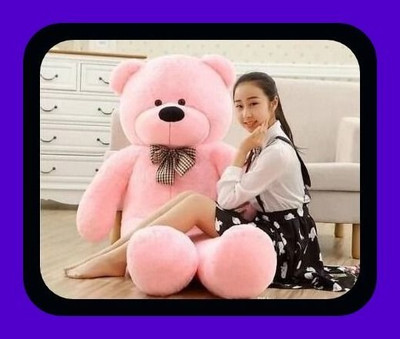 Abhinav toys Z_Cute Stuffed toy 301  - 120 cm(Pink)