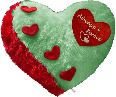 Catchyx Cart Microfibre Quotes Cushion Pack of 1(Light Green)