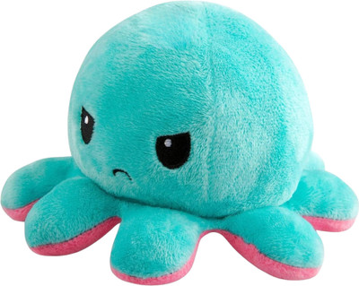 TechMax Solution the Joy of Two-in-One Fun with Soft Light Pink & Light Blue PLUSH  - 20 cm(LIGHT BLUE & LIGHT PINK)