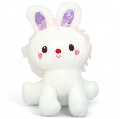 Teddyera Rabbit Soft Toy, Very Soft Quality Bunny, Best Gift for all, Cuddly Companion  - 35 cm(White)