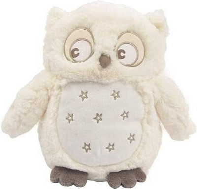 AVSHUB Snowy Owl Soft Stuffed Plush Animal Toy for Kids  - 15 cm(White)