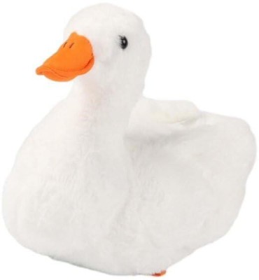 AVS Super Soft Stuffed Cute Duck Plush Animal Toy Ideal Gift for Kids  - 10 cm(White)