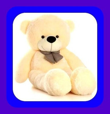 Abhinav toys Z_Best Ever Stuffed Toys 543  - 120 cm(Cream)