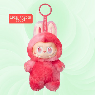 ZOQQI Labubu Monsters Keychain Toy - Blind Box Big Energy Plush Gift  - 17 cm(Multicolor)
