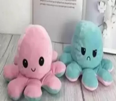 KPT Combo Set Of 2 Octopus Soft Toy  - 5 cm(Multicolor)