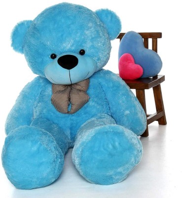 GENORY Soft Toys Long Teddy Bear for Birthday Gift valentine Gift 4 FEET BLUE  - 121 cm(Blue)