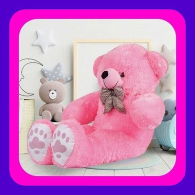Abhinav toys Z_New Stuffed Toys Premium quality material 1207  - 90 cm(Pink)