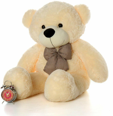 Hug 'n' Feel SOFT TOYS Soft Toys Long Soft Lovable Huggable Cute Giant Life Size Toy 3 Ft  - 36 inch(Cream)