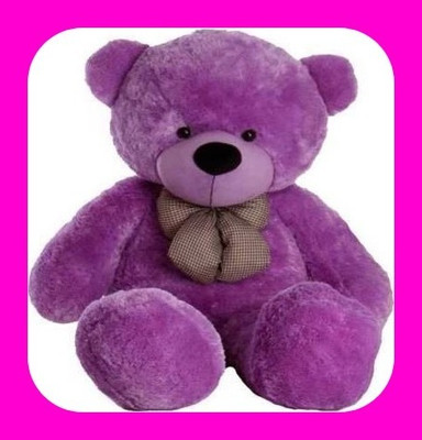 Abhinav toys New Stuffed Toys Premium quality 467  - 91 cm(Purple)
