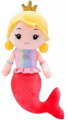 Teddy Daddy Mermaid Soft Toy - 1 Single Piece  - 30 cm(Multicolor)