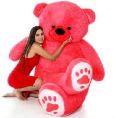 jimdar 4 Feet Teddy Bear I Love You Jumbo For Some One Special - 120 CM Red  - 120 cm(Red)