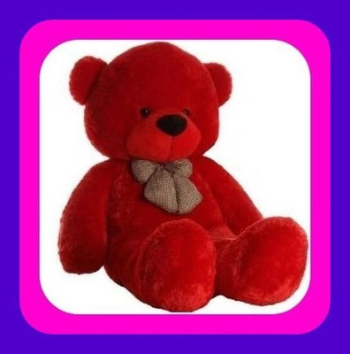 Abhinav toys Z_New Stuffed Toys Premium quality 764  - 90 cm(Red)