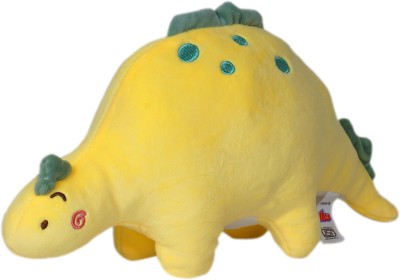 ULTRA Dinosaur Stuffed Animal 9 Inch Plush Toys for Kids Baby Birthday Party Yellow…  - 17.5 cm(NA)