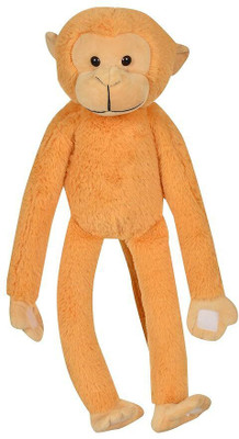 BestLook Cute Brown Hanging Monkey Soft Toy for Boy/Girls/Kids | Stuffed Plush Animal  - 30 cm(Brown)