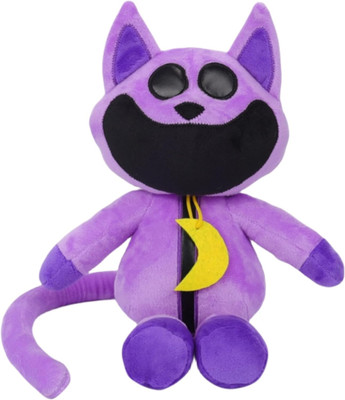 TechMax Solution Purple Cute Big Smile Toys  - 30 cm(Purple)