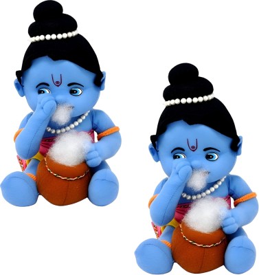 Jeet Gift Gallery Softable Bal Krishna Ji Soft Toys Combo Pack - 2 Pcs Gift for Boys & Girls  - 25 cm(Multicolor)