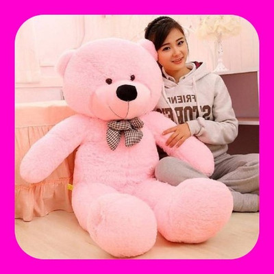 Abhinav toys New Stuffed Toys Premium quality 983  - 90 cm(Pink)