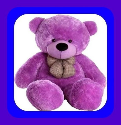Abhinav toys Z_Best Ever Stuffed Toys 487  - 91 cm(Purple)