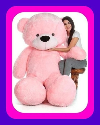 Abhinav toys Z_New Stuffed Toys Premium quality material 737  - 91.44 cm(Pink)