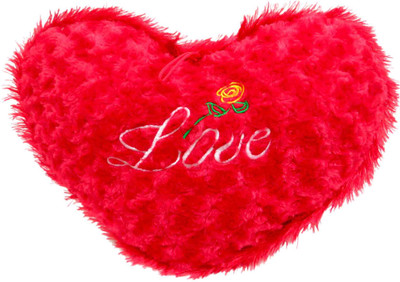 RVM Toys Big 45cm Heart Shape Love Pillow Cushion Husband Wife Girlfriend Valentine Gift  - 45 cm(Red)