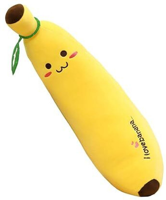 Panchi Premium Quality Soft Banana Stuffed Toy  - 40 cm(Yellow)