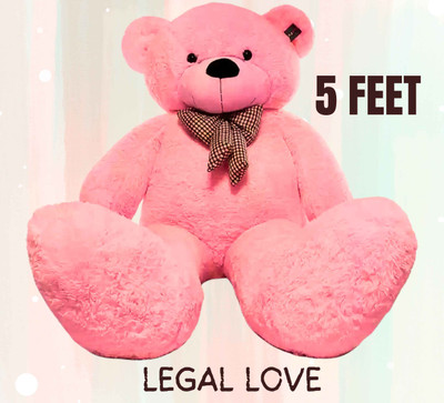 pandaabee Soft Stuffed/Fluffy/Huggable Cute Teddy Bear  - 10 cm(Pink)