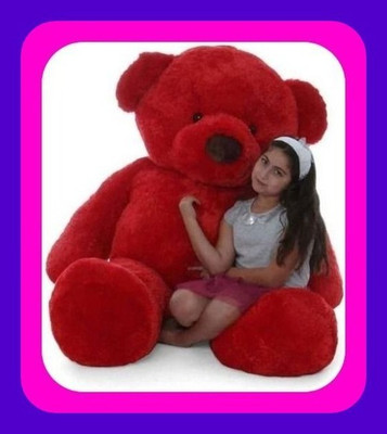 JAI MAA KAMLA Z_New Stuffed Toys Premium quality material 864  - 92 cm(Red)