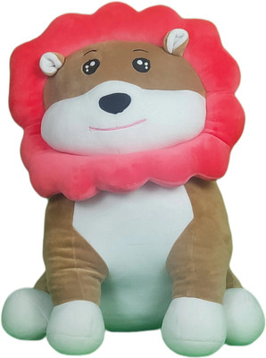 Play Hour Floret Sunny Lion Plush Soft Toy For Ages 3 Years And Up  - 50 cm(Yellow)