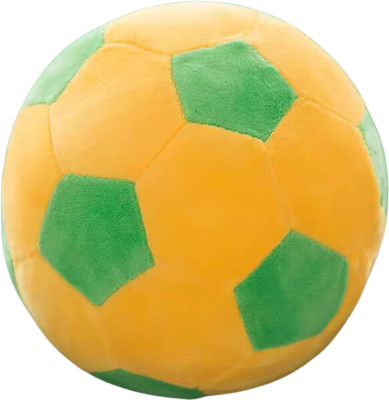 TechMax Solution Yellow & Green ball plush toy  - 60 cm(YELLOW,GREEN)