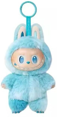 SHOPOGENIX Labubu Cartoon Plush Set – Bunny Character Dolls with Fun Expressions & Colors  - 12 mm(Multicolor)