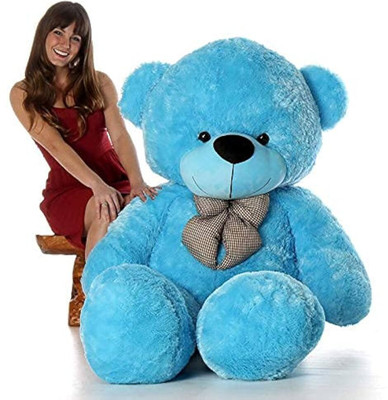 TEDDYZONE 5 Feet Cute Soft Teddy Bear – Blue | Stuffed Toy for Kids, Girls & Gift Purpose  - 150 cm(Blue)