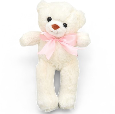 Teddyera Teddy Bear for Girls, Premium Fabric & Stuffing, Cuddly Soft toy For Gift  - 40 mm(Off- White)