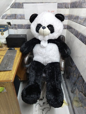 AV Toys 5ft Premium Panda Teddy Bear, Soft and Cute Teddy Plush Toy for Boys or Girls  - 152 cm(Black & White)