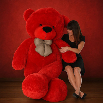 TRUELOVER 6 Feet very beautiful high quality for valentine & birthday gift (181 cm Red color)  - 181 cm(Red)