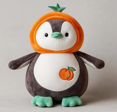 Tennie Tots Penguin Soft Toy  - 25 cm(Grey)