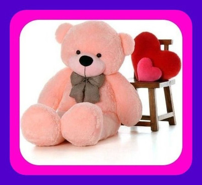 Abhinav toys Z_New Stuffed Toys Premium quality material 234  - 90.2 cm(Pink)