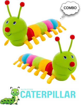 CTC CREATION Soft Toy Caterpillar Set for Children’s Gifting  - 68 cm(Multicolor)