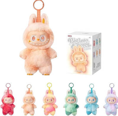 PRIVERA Learn With Fun Biginto Energy Cute Plush Bunny Labubu Monster Toy for Kids  - 17 cm(Multicolor)